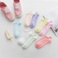 春夏全棉女袜糖果色船袜甜美纯色舒适船袜透气吸汗袜厂家批发